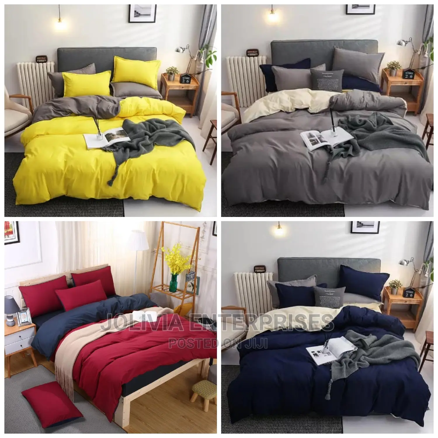 Plain Duvet Cover Sets