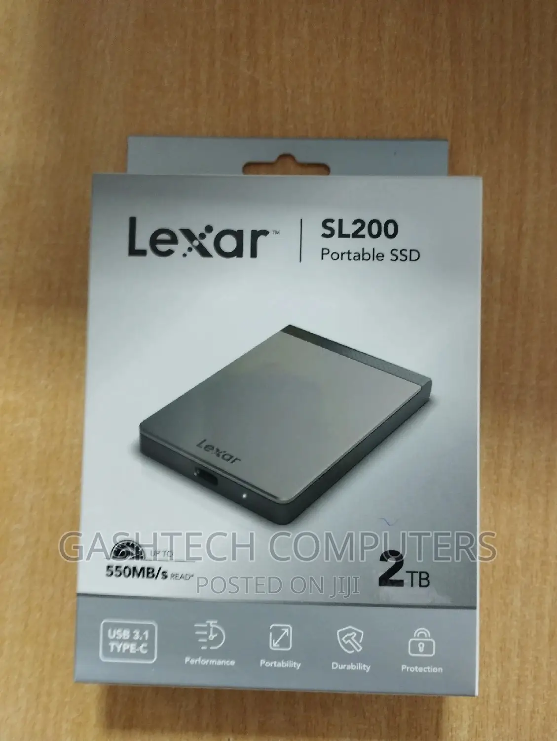 Lexar SL200 2TB Portable External SSD Up To 550mb/S Read (LS