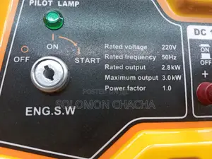 K-Power 2.8 Kw/ 3.0 Kva Gasoline Keystart Generator