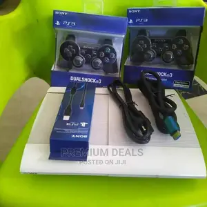 Superslim Ps3 With Two Pads Plus 10games