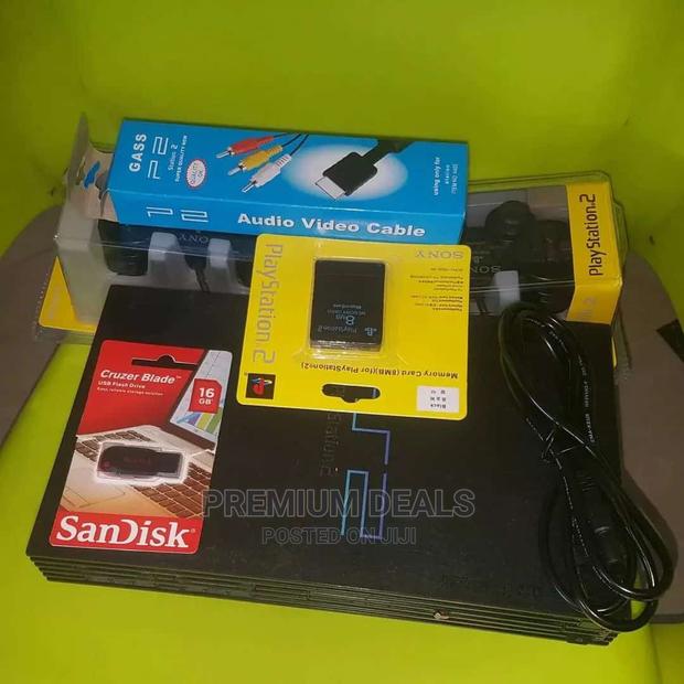 Playstation 2 Chipped With 8games