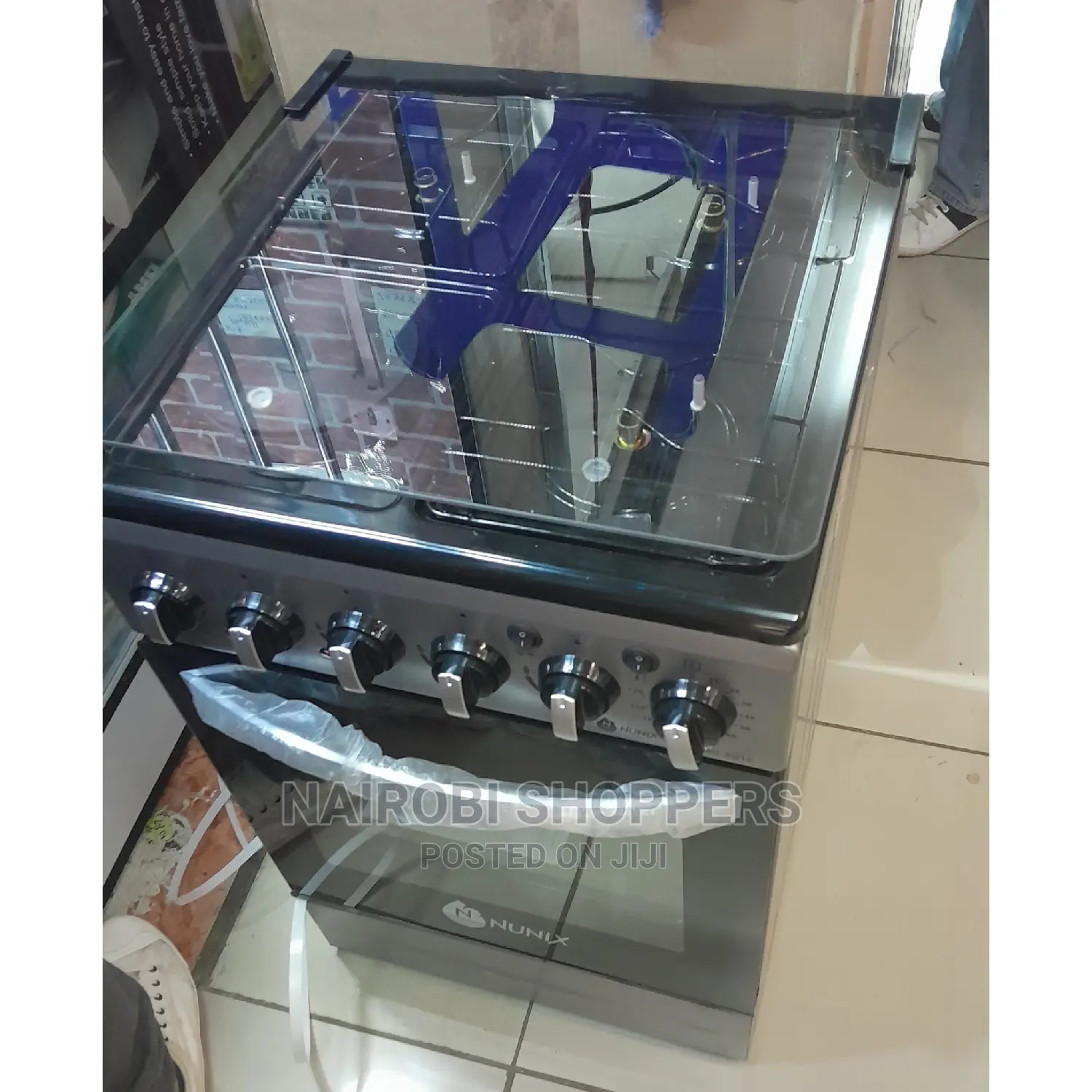 Gas Cooker Nunix With Electric Oven