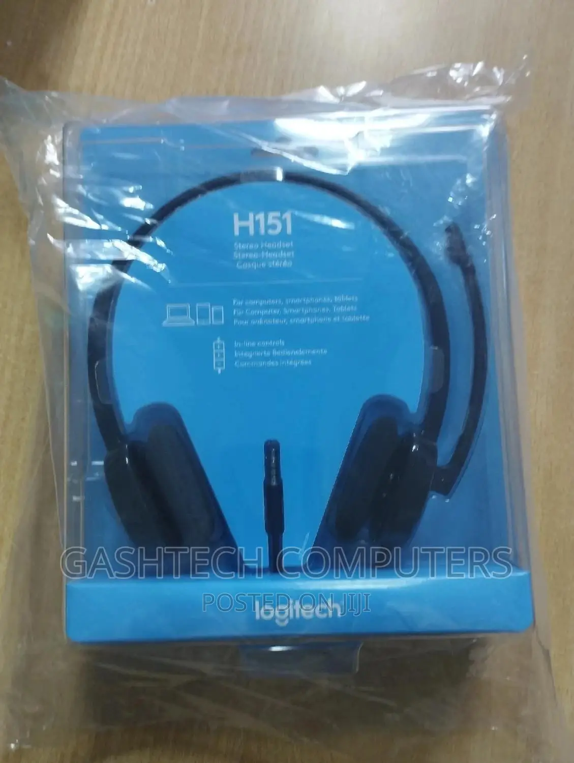 Logitech H151 (3.5 Mm) Stereo Headset With Microphone