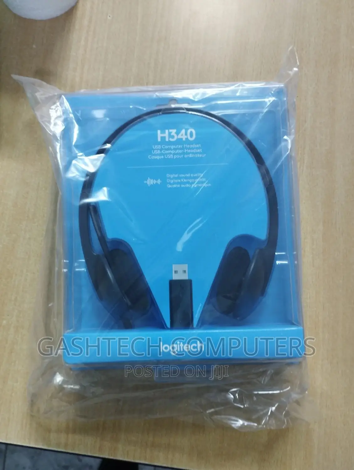 Logitech H340 Usb Stereo Headset With Microphone