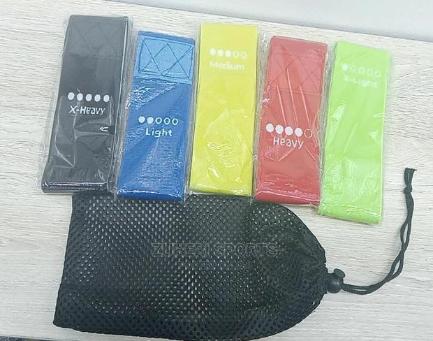 Resistance Band Set Pack of 5 PCS