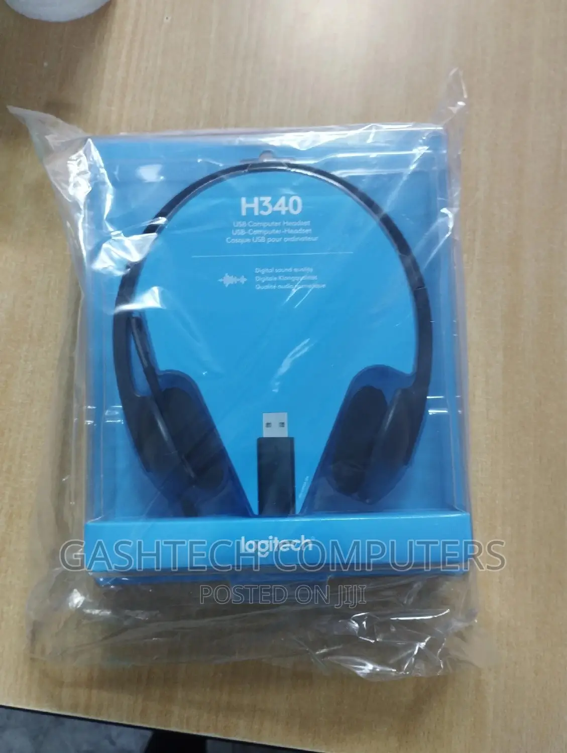 Logitech Usb Headset H340, Stereo, Usb Headset for Windows