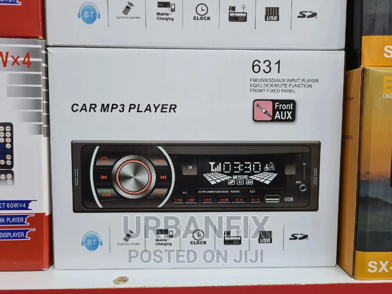 Car Radios Available With Bluetooth, Fm, Usb, Aux