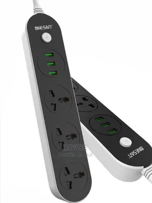 ONESAM 3 USB Ports With Auto-Id Identication 3 Power Socket