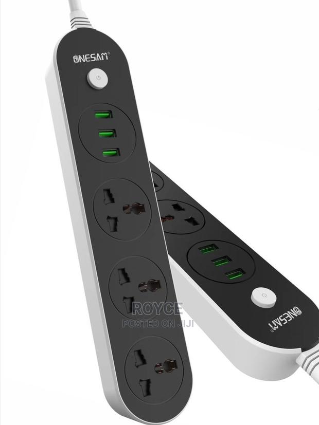 ONESAM 3 USB Ports With Auto-Id Identication 3 Power Socket - thumbnail 3