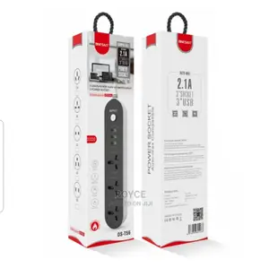 ONESAM 3 USB Ports With Auto-Id Identication 3 Power Socket