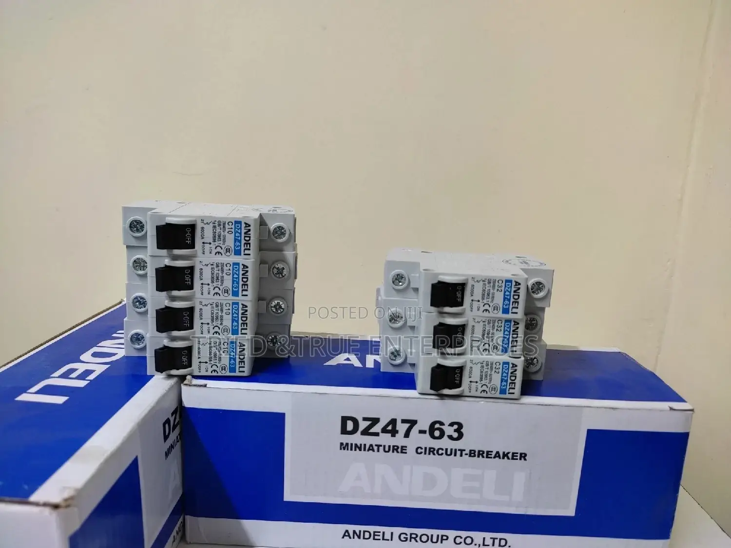 Circuit Breakers 20/10/32/6amps Andeli