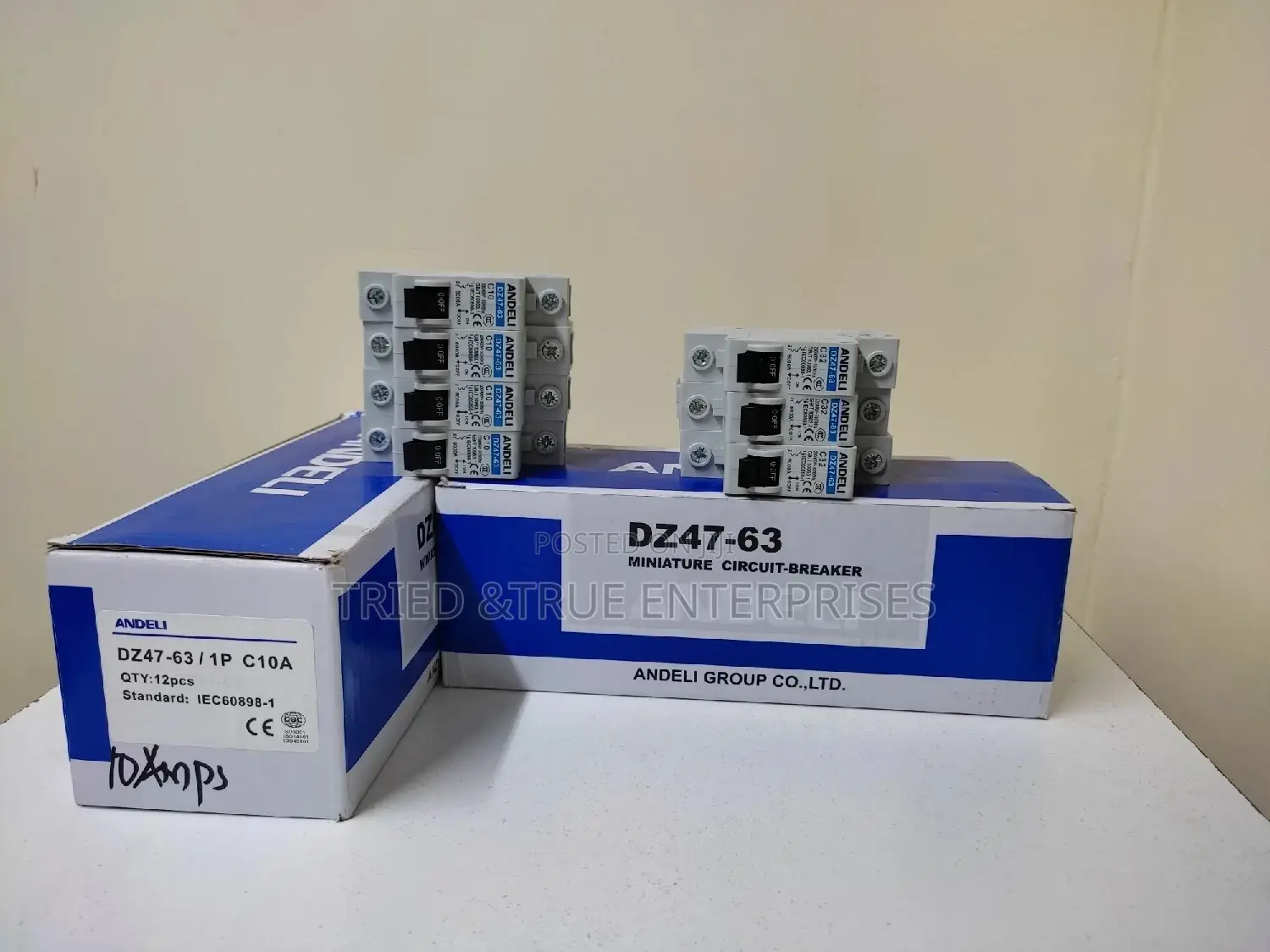 Circuit Breakers 20/10/32/6amps Andeli