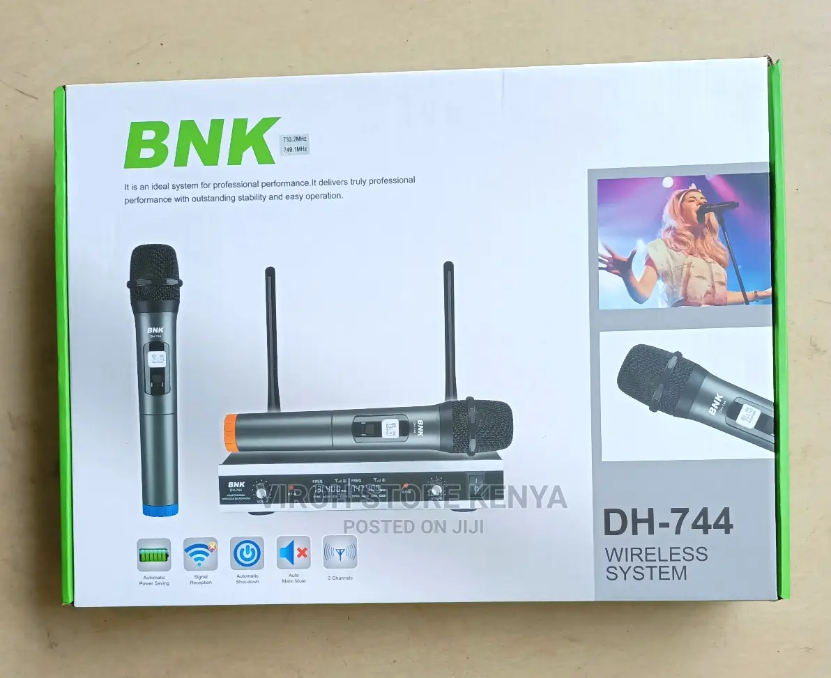 BNK Wireless Microphone DH-744 Original - 2 Microphones