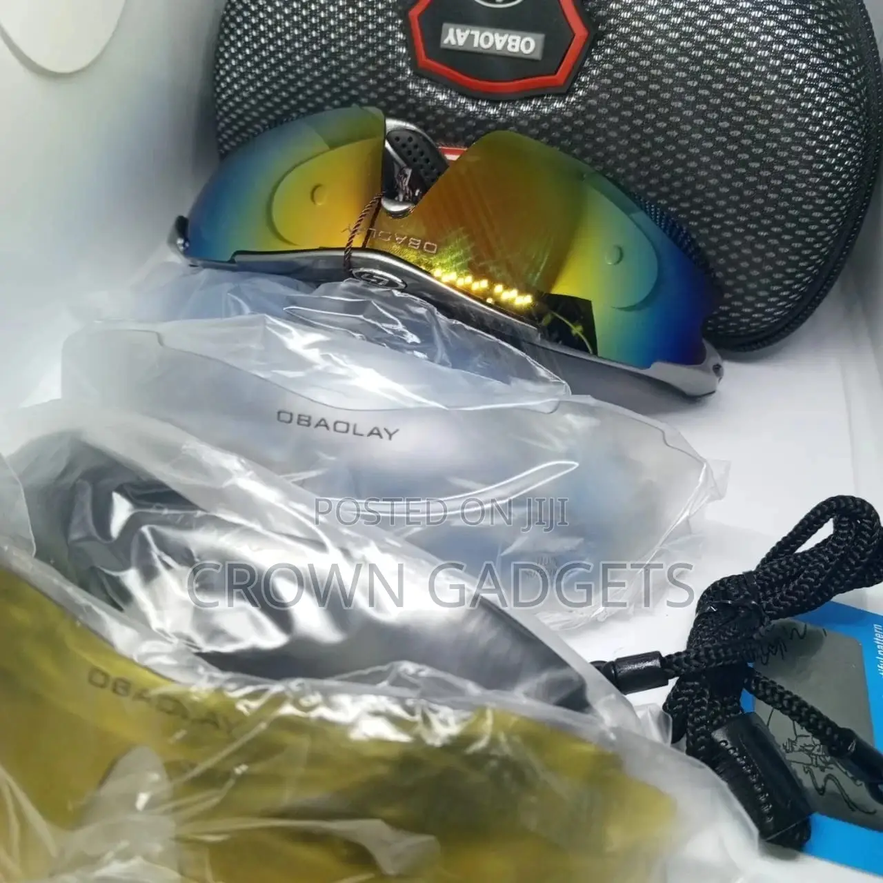 UV400 Sport Glasses With Interchangeable Lens