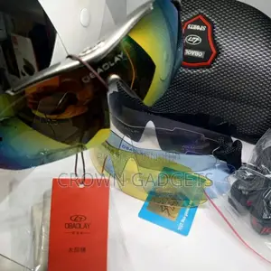 Sports Sunglasses With 5 Interchangeable Lenses Cycling Run