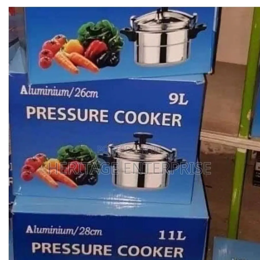 Pressure Cooker ,Non Explosive 9ltrs Nunix