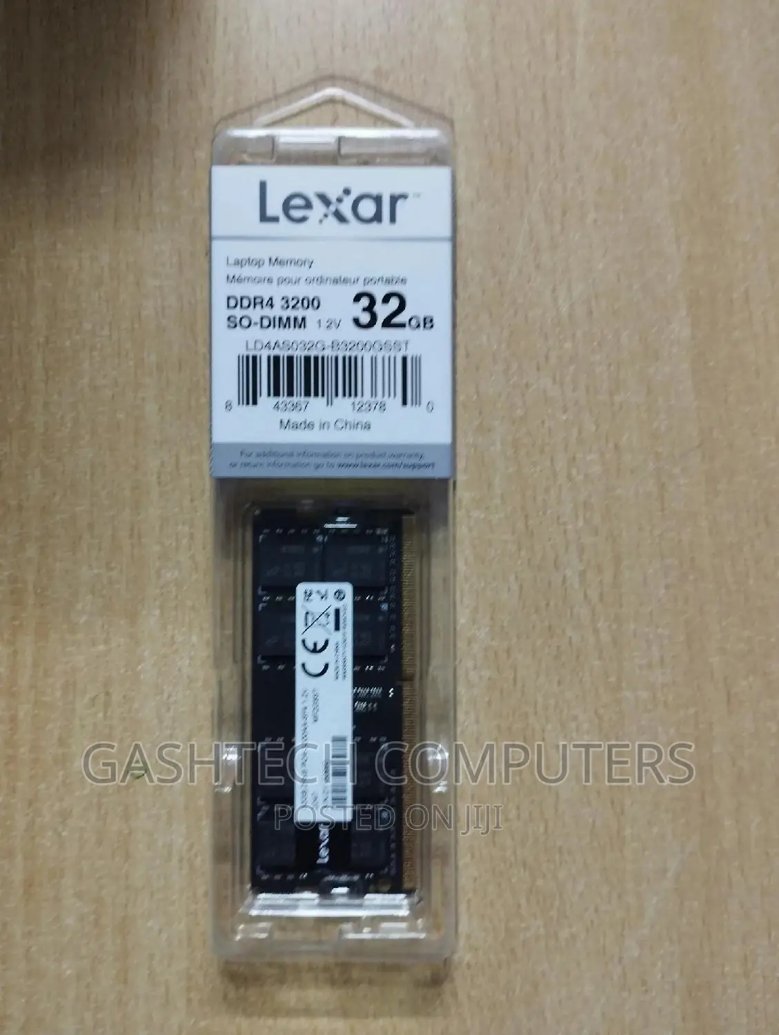 Lexar - 32gb Ram Ddr4 Laptop 3200mhz
