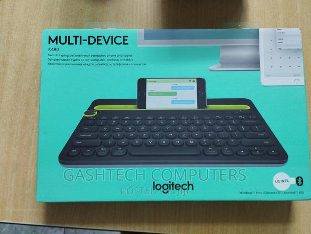 Logitech Bluetooth Multi-Device Keyboard - BLACK - US I - main view
