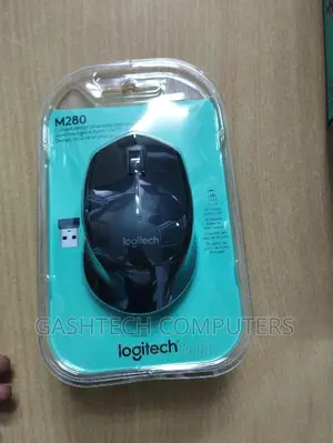 Logitech Wireless Mouse M280 - BLACK - 2.4GHZ