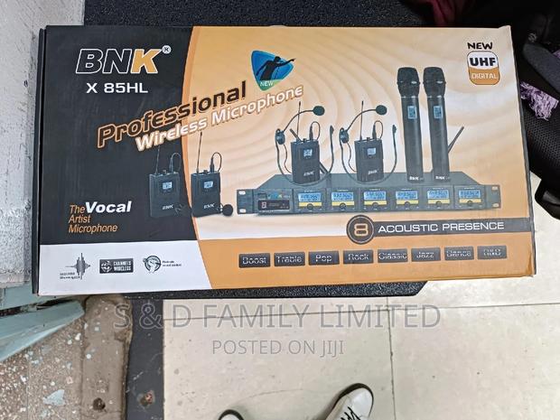 BNK X85HL Two Handheld 4 Lapel Microphones - thumbnail 3