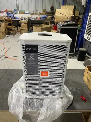 White JBL 712 Monitor Speaker