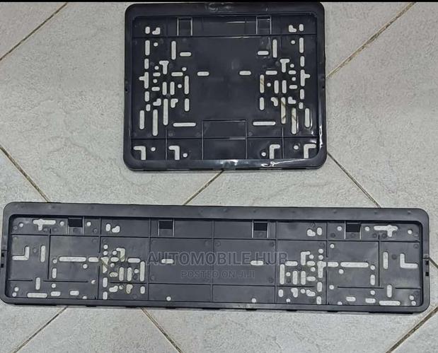 New Number Plate Holder - main view