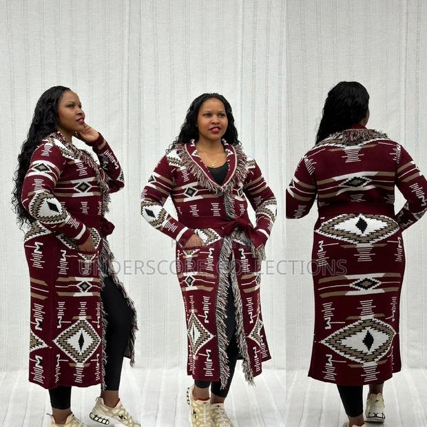 High-End Ankara Long Sweaters - thumbnail 7