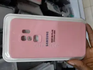 Silicone Phone Case for Samsung Galaxy S9 Plus(S9+) -Pink