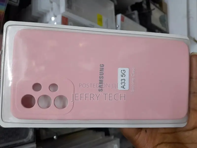 Pink Soft Silicone Case - For Samsung Galaxy A33 5G