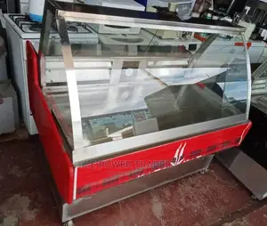 Curved Glass Meat Chiller
