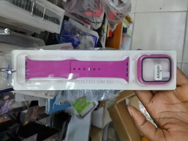 Sport Band Silicone Strap for Apple Watch 44mm Purple