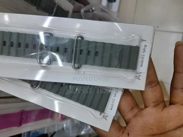 Silicone Strap for Samsung Galaxy Watch 5/5 Pro 40mm 45mm Ba - thumbnail 3