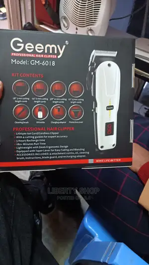 Geemy Rechargeable Cordless Shaving Machine