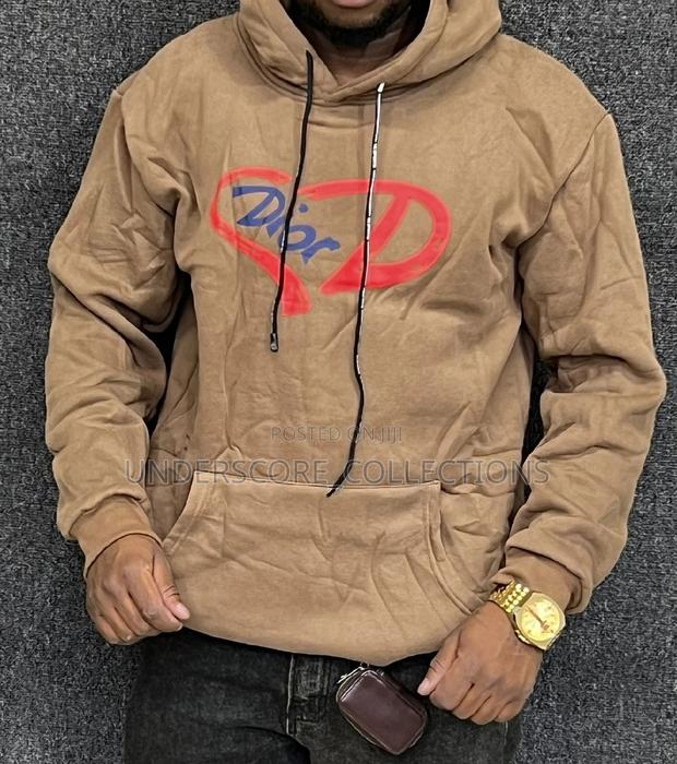 High-End Warm Printed Unisex Hoodies - main view