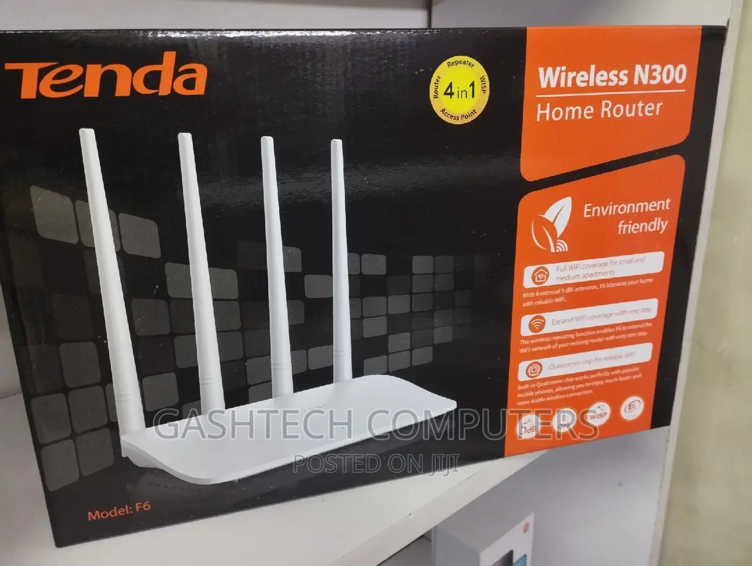 Tenda Router F6 Available Now 4 Antennas
