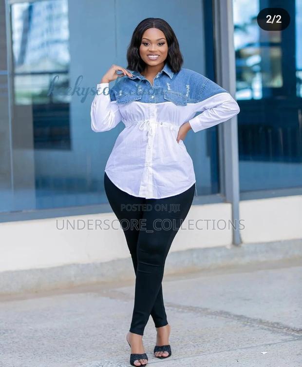 High-End Ladies Classy Long Top - main view