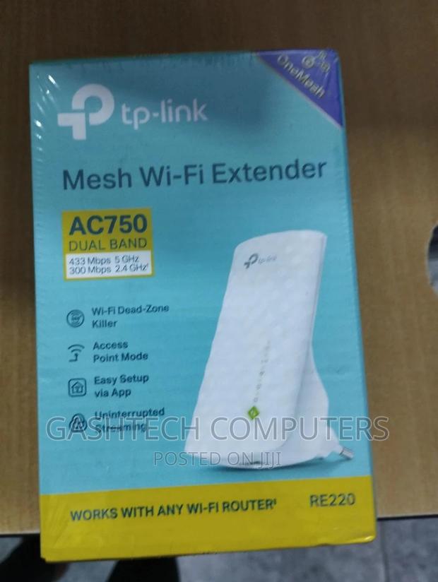 Tp-Link AC750 RE220 Wireless N Wall Plugged Range Extender