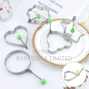 Egg Rings Stainless Steel Pancake Mold Non-Stick Maker Molds