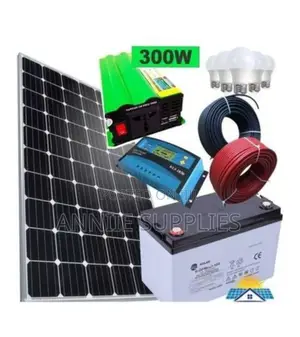 100w Premium Home Solar Kit Complete 