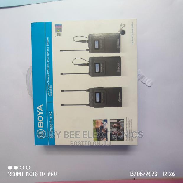 Upgraded Dual Uhf Lapel Microphone - main view