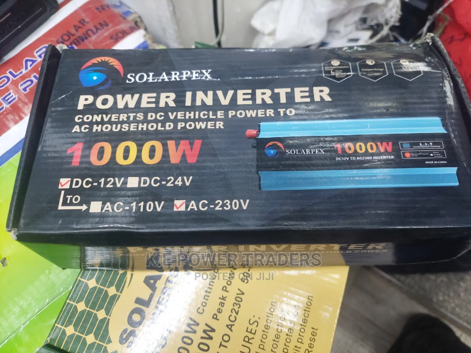 12v-230v DC to AC 1000watts Power Inverter