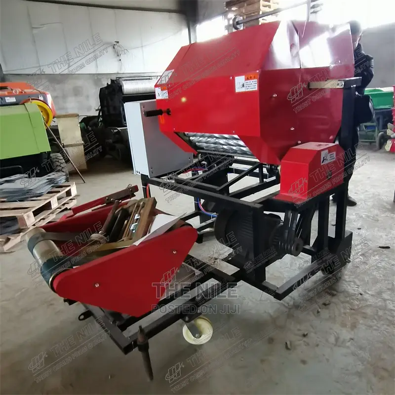 Silage Feed Crushing Baler for Kenya