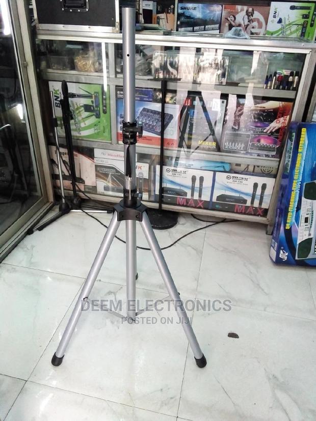 Speaker Stand- Silver