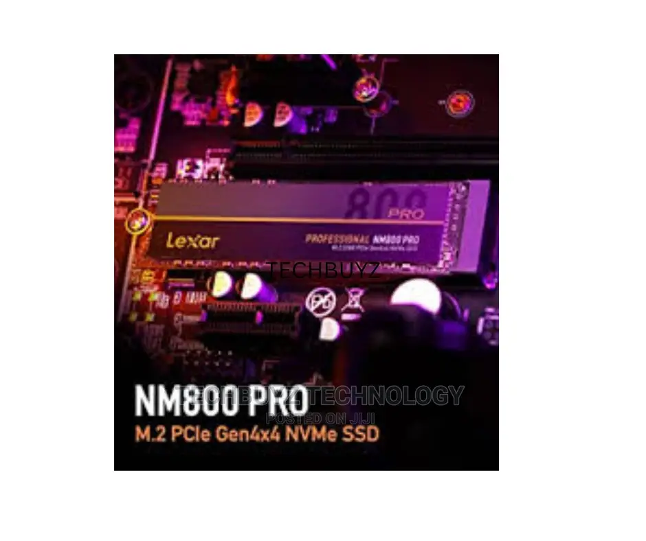 Lexar Lnm800 PRO Internal SSD M.2 Pcie Gen 4*4 Nvme -512ssd