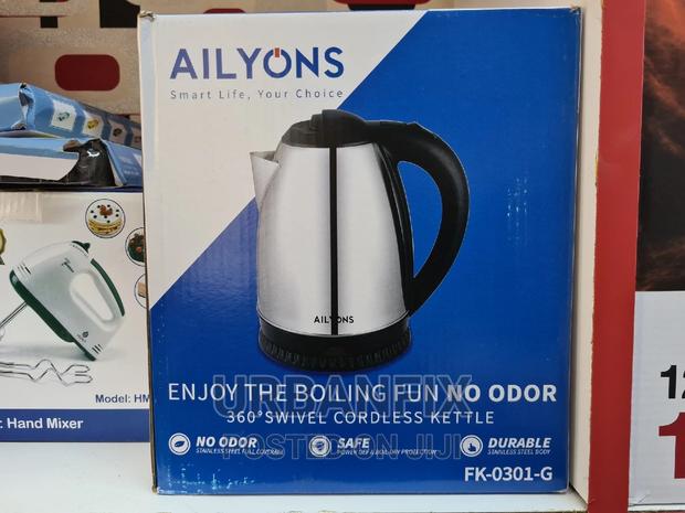 2 Litre Electric Cordless Ailyons Water Kettle