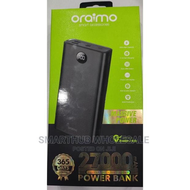 Oraimo27000mah 20W Available - main view