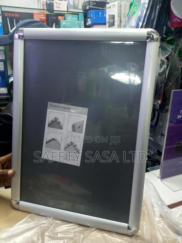 Aluminum Snapper Frames - main view