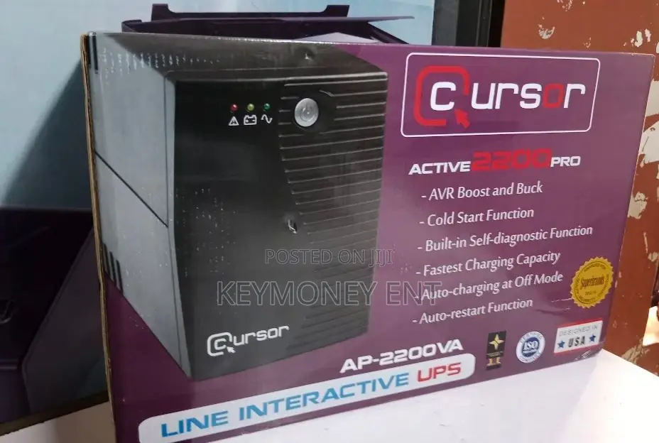 Cursor Active Pro UPS 2.2KVA(2200va) 4PORTS