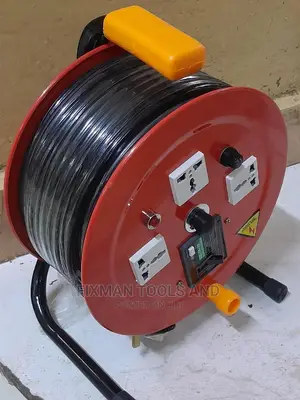 Electric Power Cable Extension Reel 25M 2.5 Mm