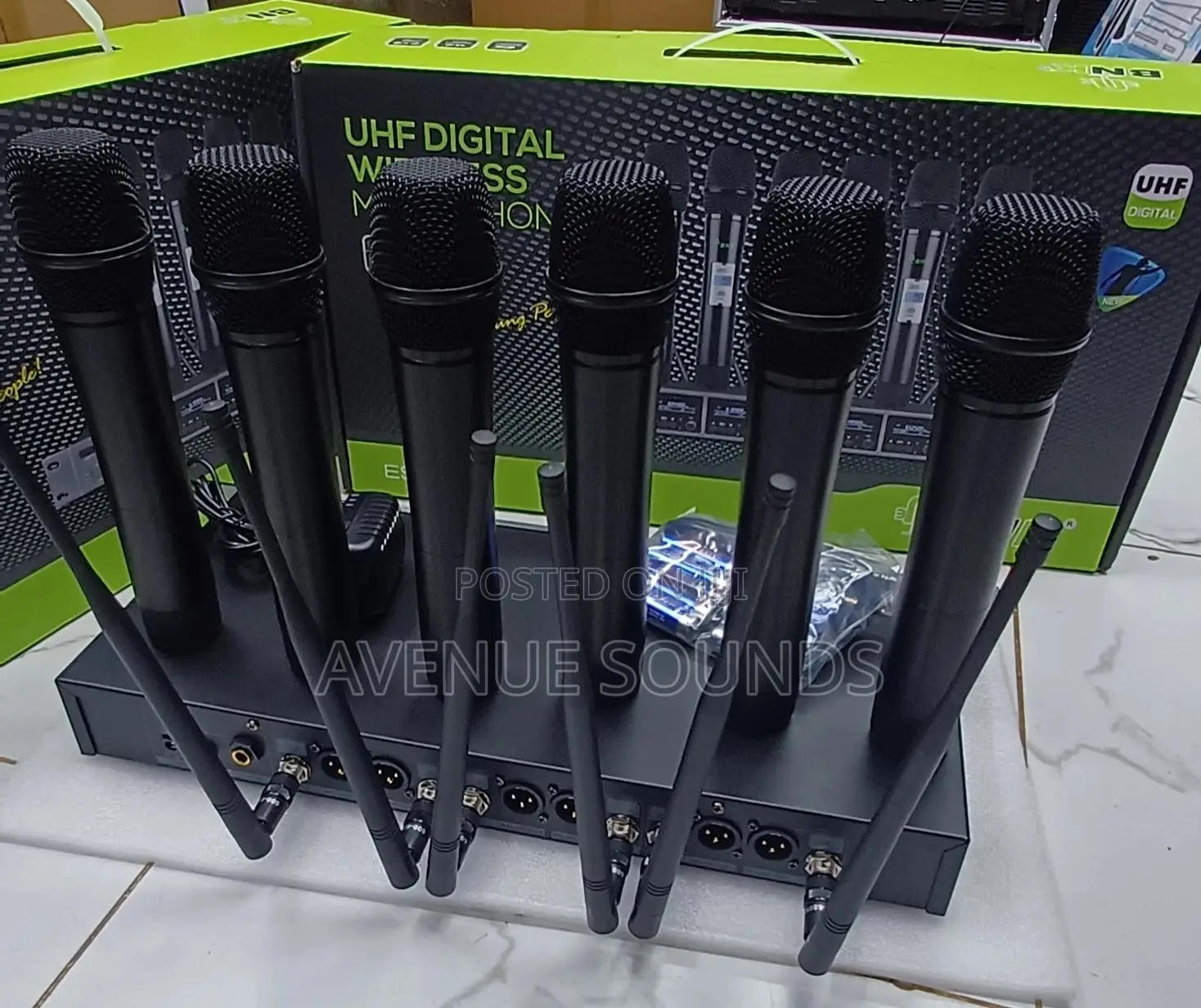 BNK ES600 6in1 Wireless Microphones